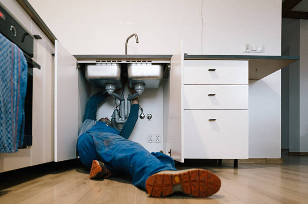 Professional Drain Cleaning technician working in Durham, CA